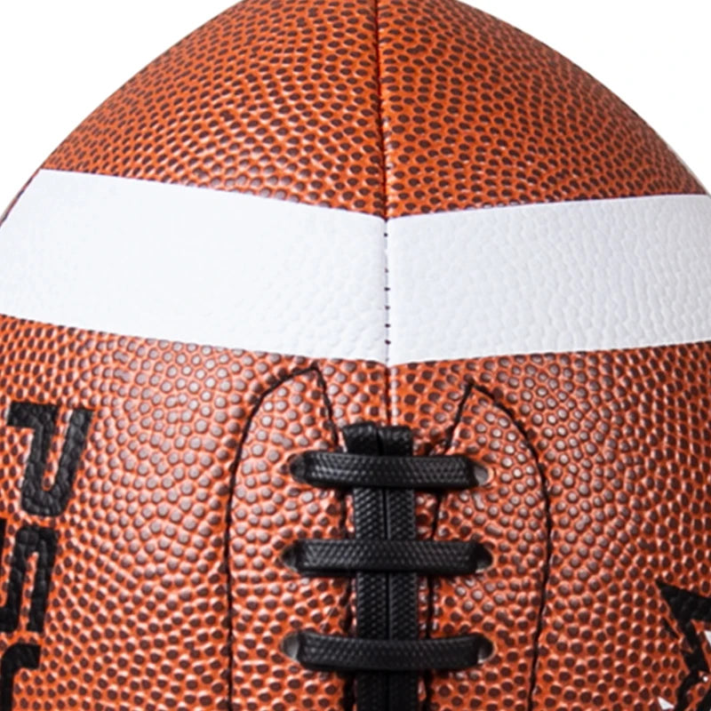 Standard Official Game PU Leather American Football Training Rugby Ball Indoor Outdoor Competition Ball