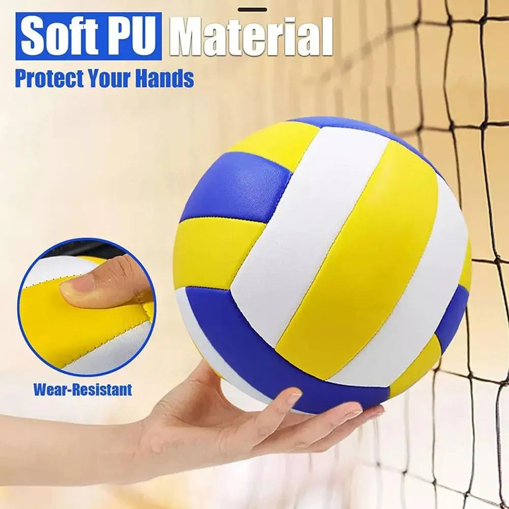 Professional Volleyball Game Ball for Youth Beginners Indoor Practice Ball Outdoor Beach Volleyball Sports Competition Training