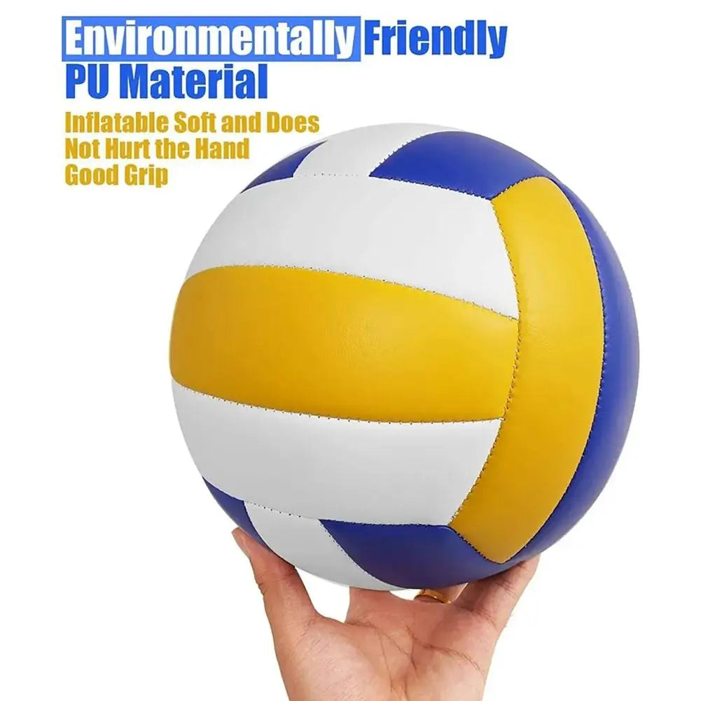 Professional Volleyball Game Ball for Youth Beginners Indoor Practice Ball Outdoor Beach Volleyball Sports Competition Training