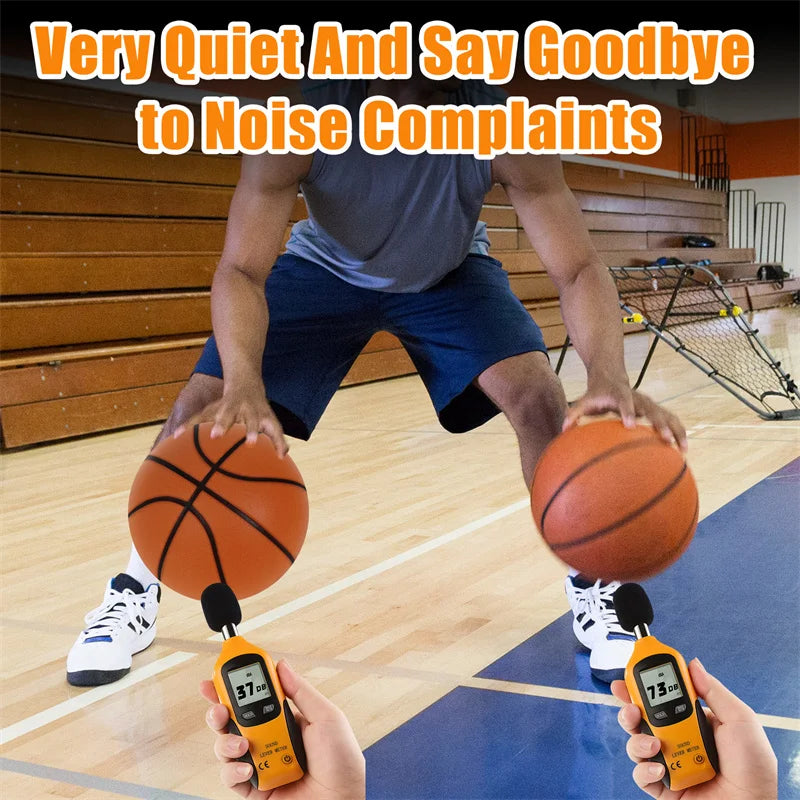 Silent Basketball 2.0 Indoor Mute Ball Upgraded Version With Groove Line No Noise Soft And High Elastic PU Foam Sport Basketball